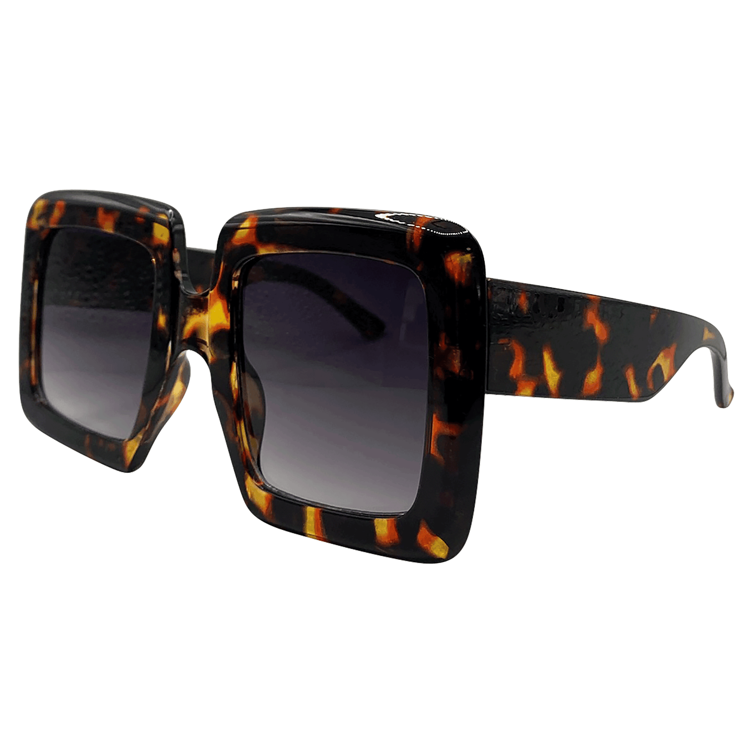 BLOCKS 70s-Inspired Square Sunglasses-Giant Vintage Eyewear