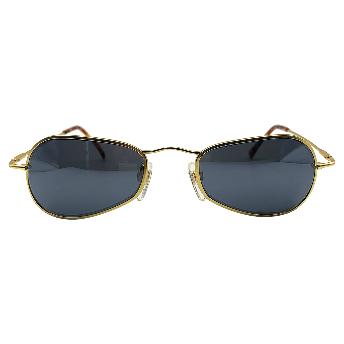 CAPONE Steel Round SunglassesGold-Giant Vintage Eyewear