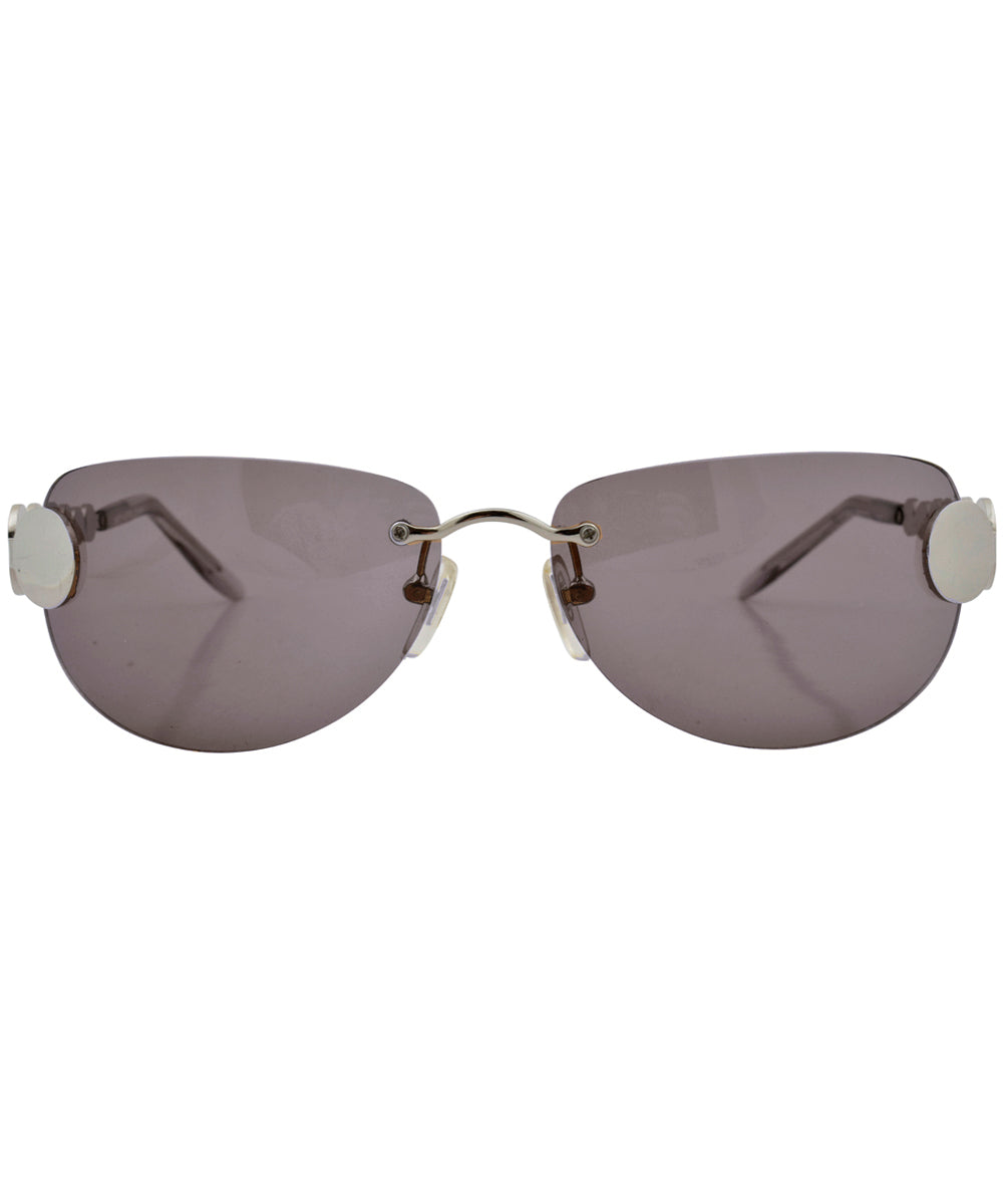 rimless sunglasses