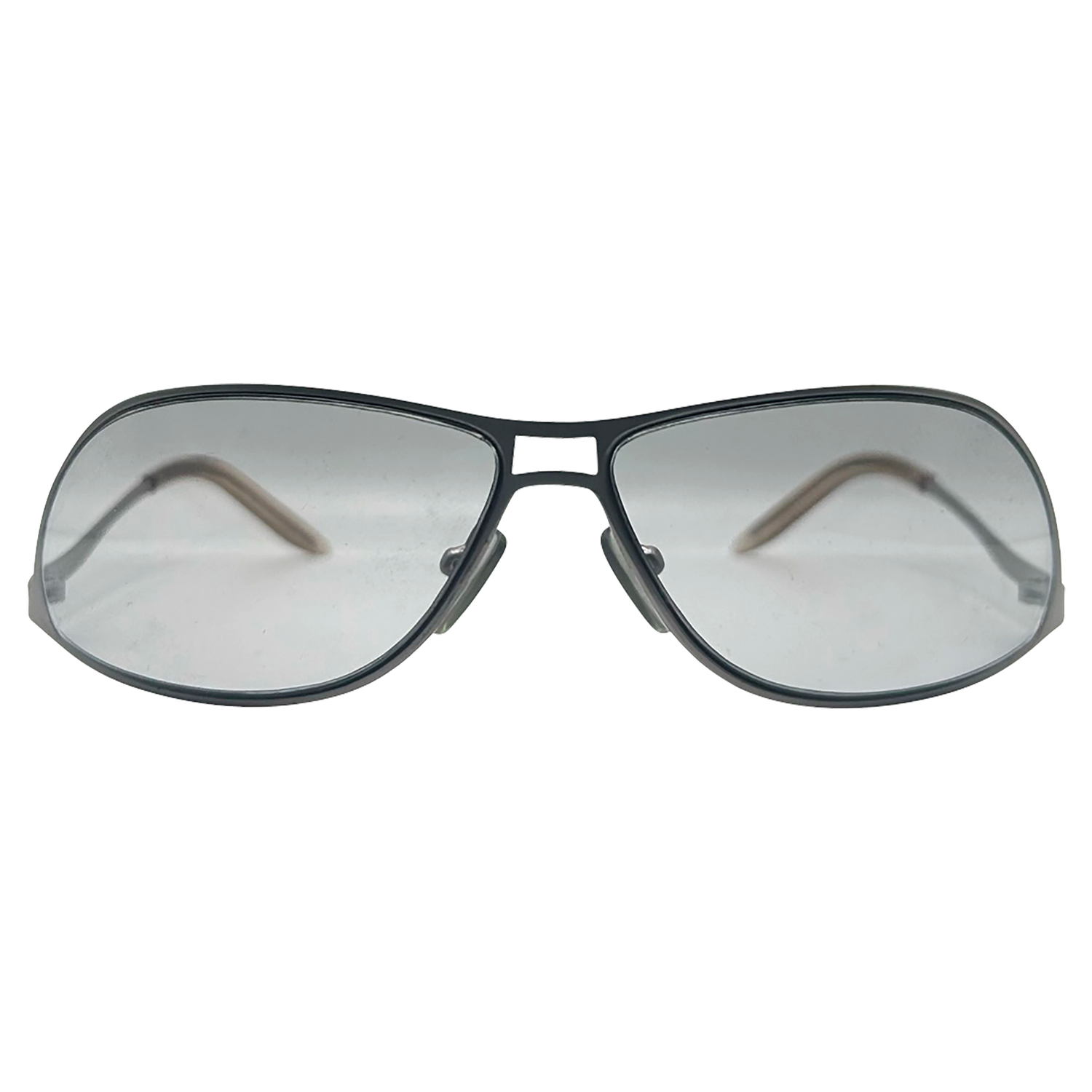 CYBORG Futuristic SunglassesSmoke-Giant Vintage Eyewear