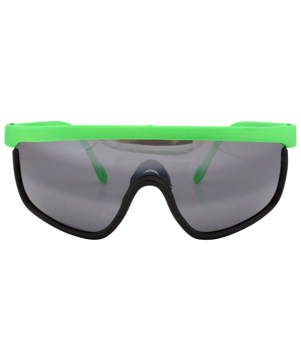 daffy green sunglasses