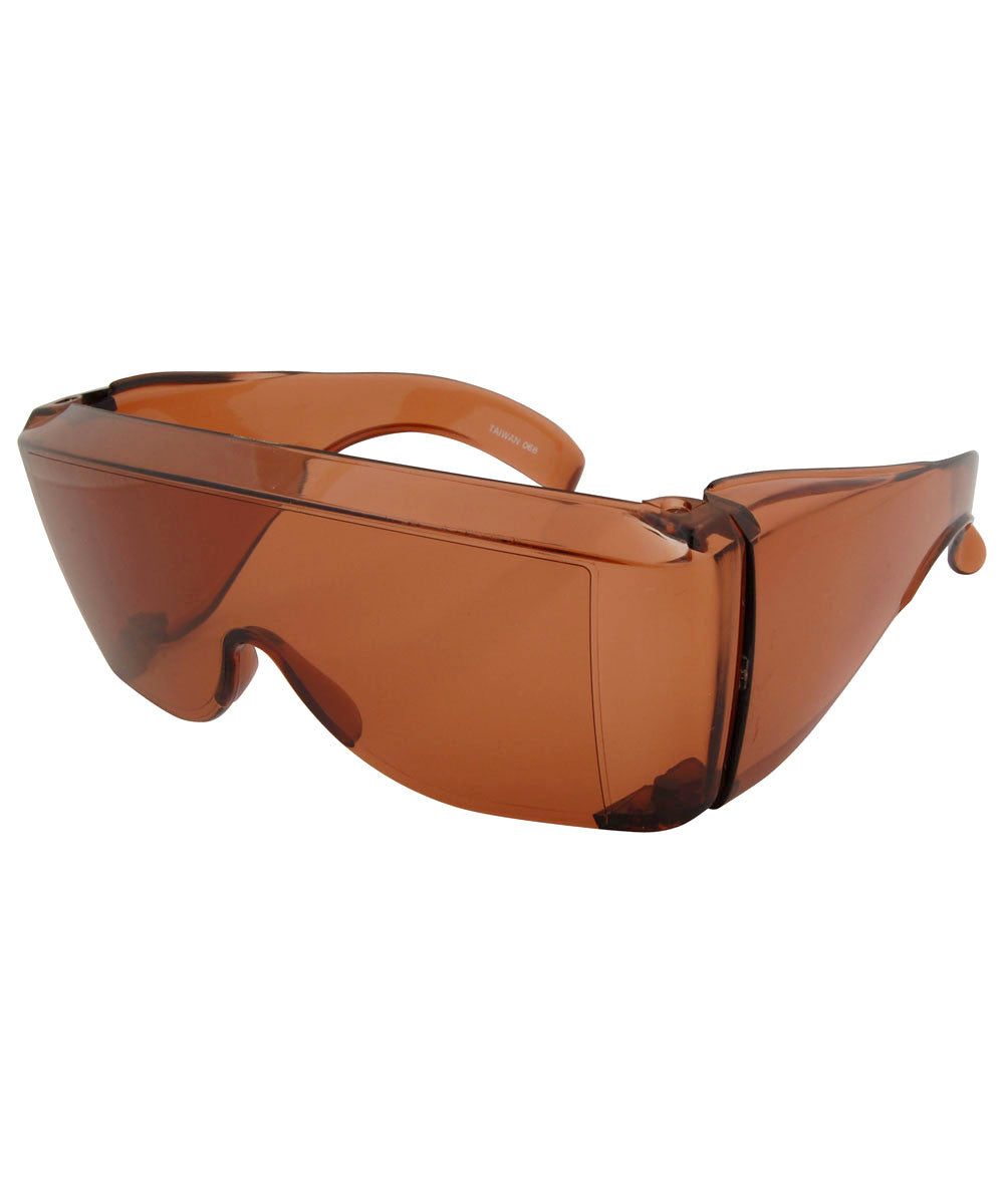 Shop DEETS brown vintage colored sunglasses for men