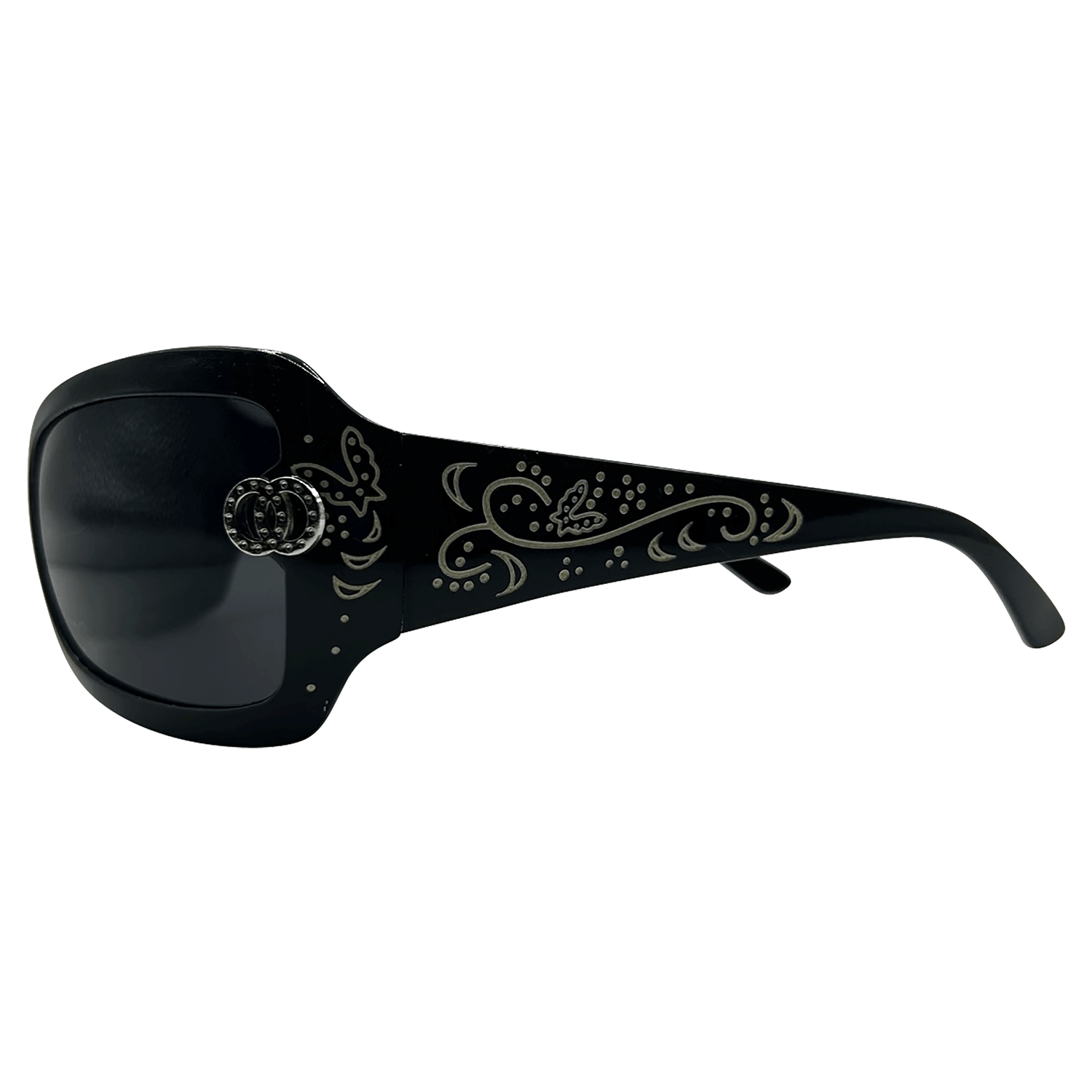 DROP TOP Y2K Round Sunglasses-Giant Vintage Eyewear