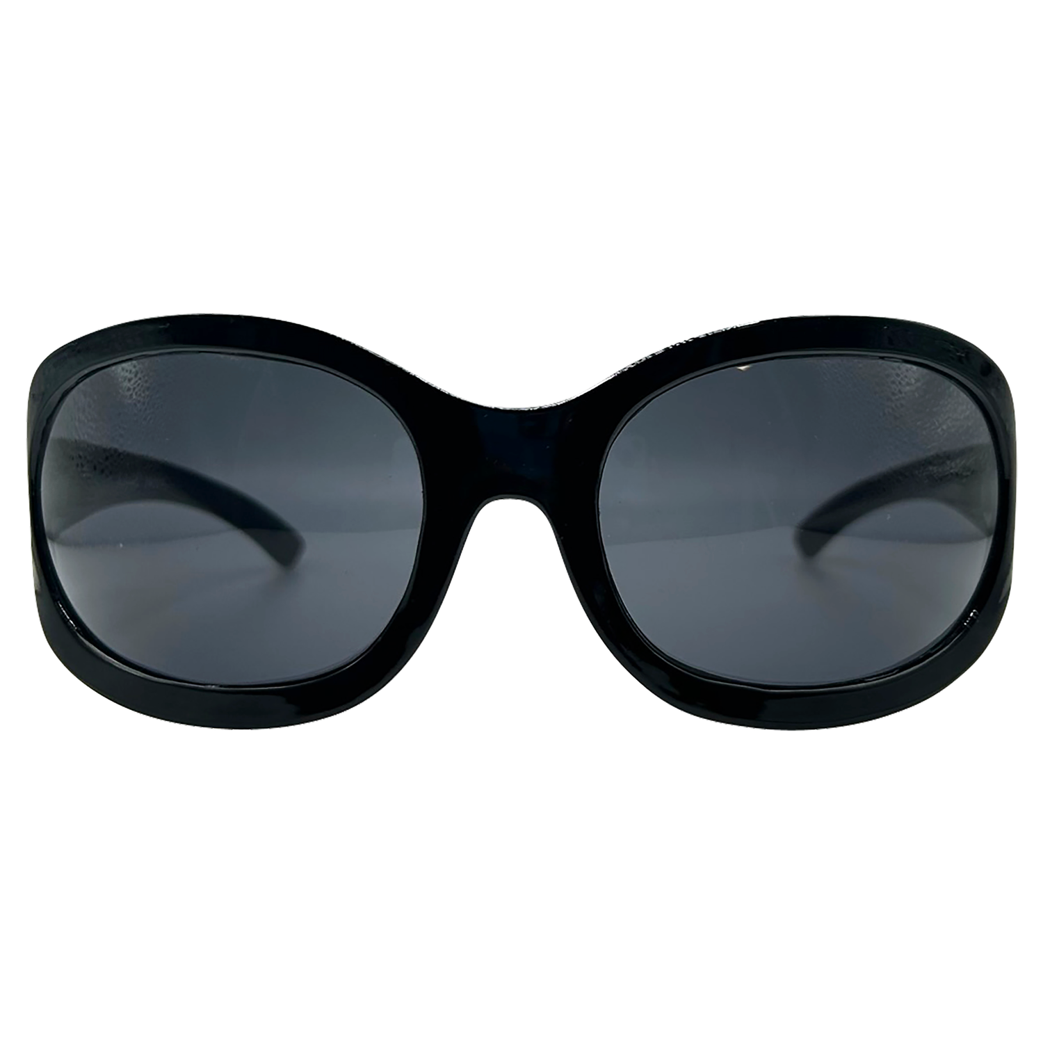 EQUIPT Oversized SunglassesBlack/Super Dark-Giant Vintage Eyewear