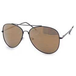 ferrante black brass sunglasses
