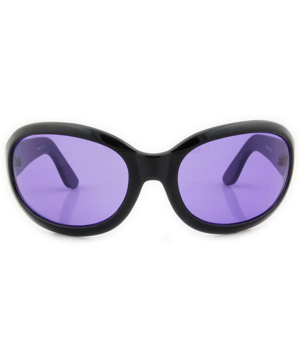 FIFTY SEVEN 90s Oversized SunglassesPurple-Giant Vintage Eyewear