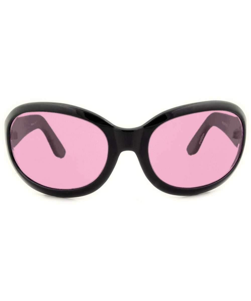 FIFTY SEVEN 90s Oversized SunglassesPink-Giant Vintage Eyewear