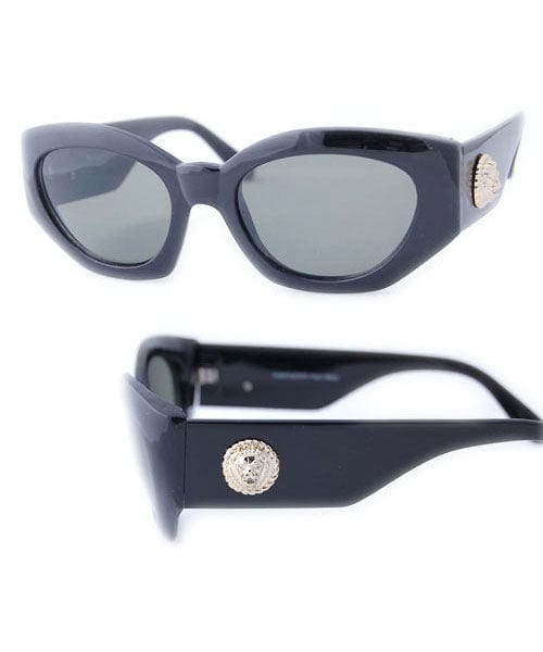 FROCK Black Cat-Eye Sunglasses