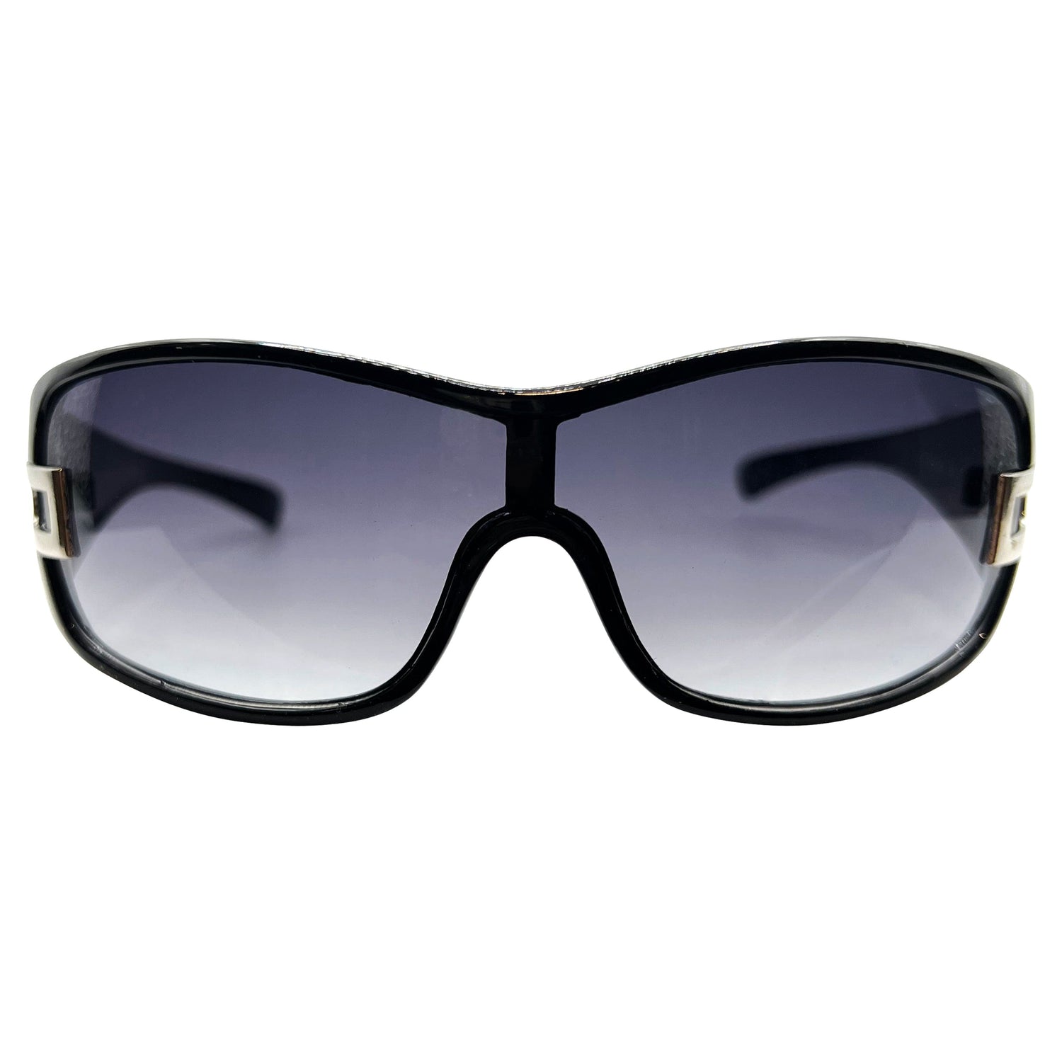 GOODIE Sport Shield SunglassesBlack/Smoke-Giant Vintage Eyewear