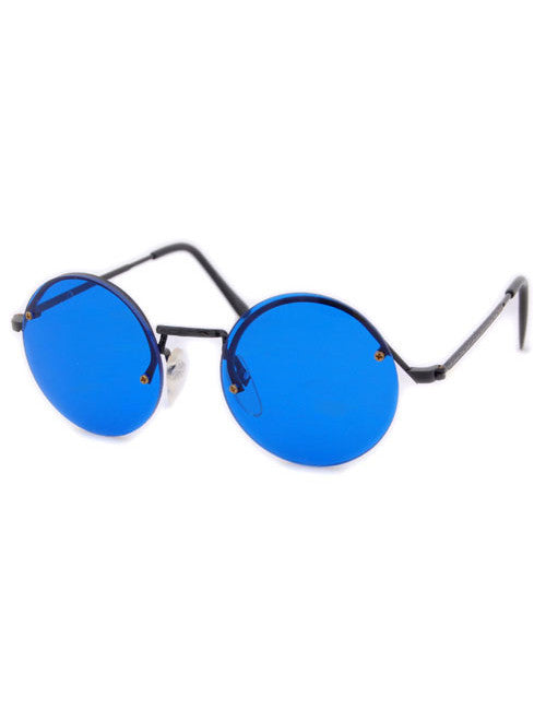 Blue vintage sunglasses sales