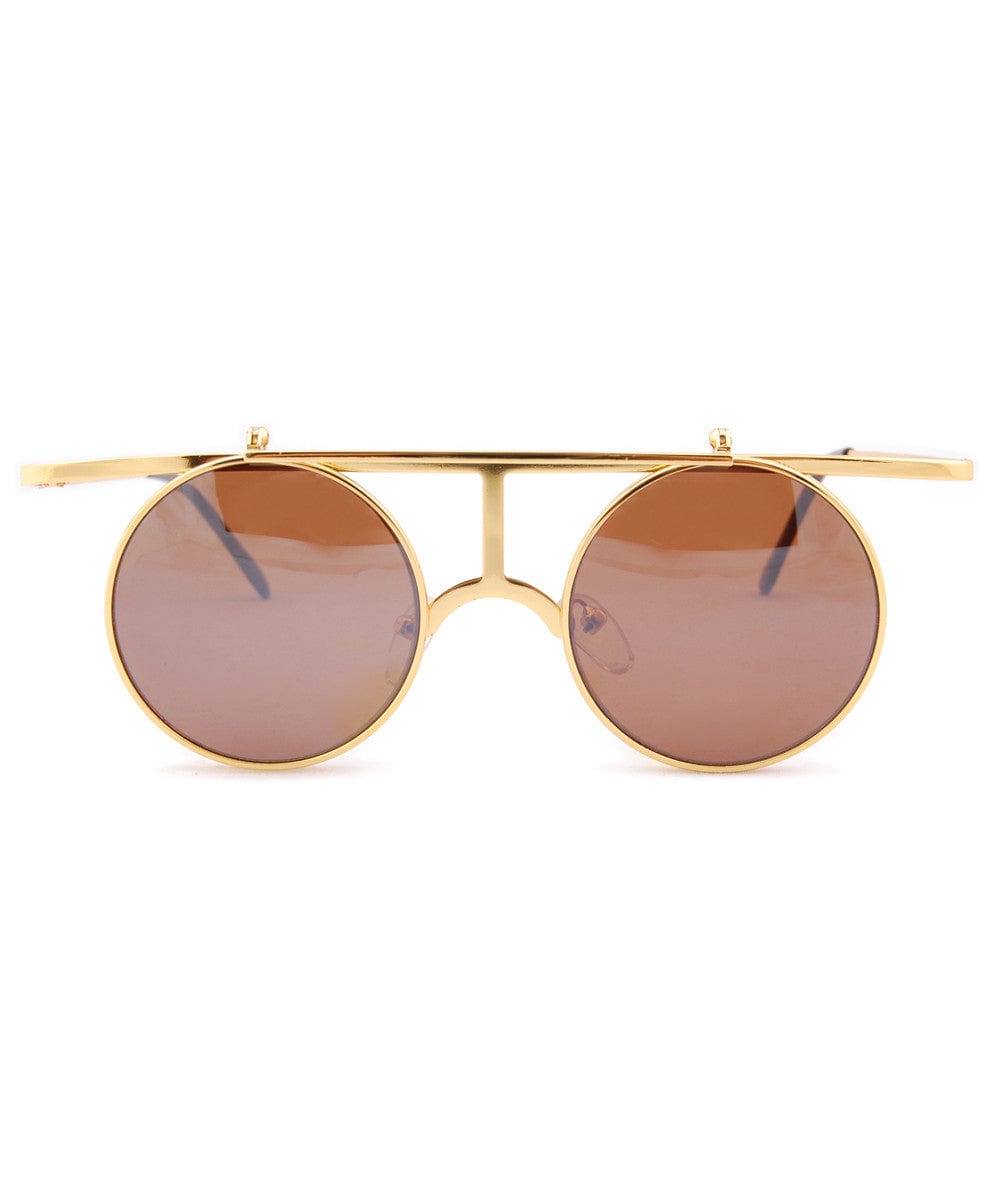 leica rich gold sunglasses