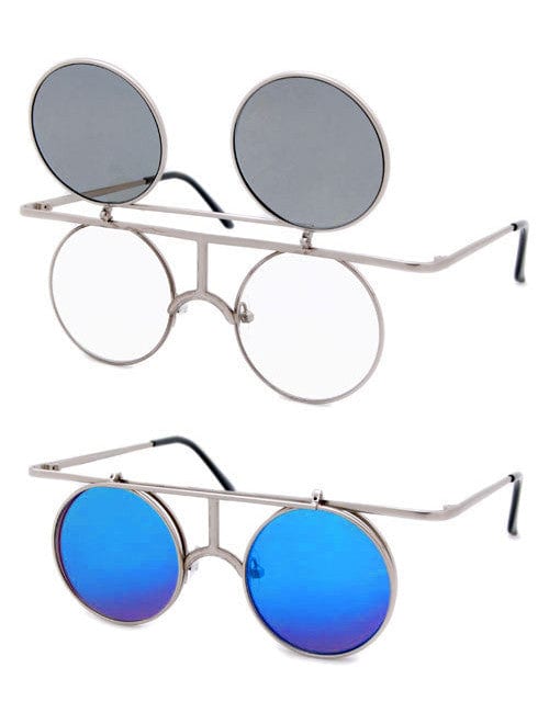 leica silver blue sunglasses