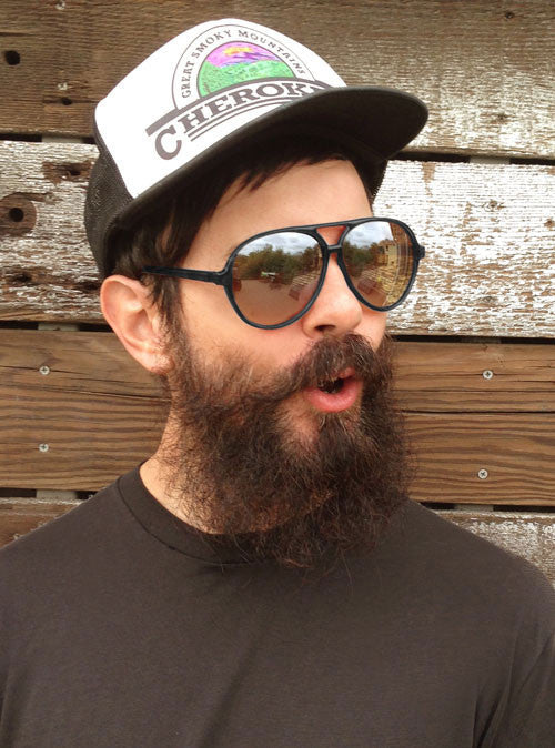 LINTON vintage mirrored aviator sunglasses Giant Vintage Eyewear