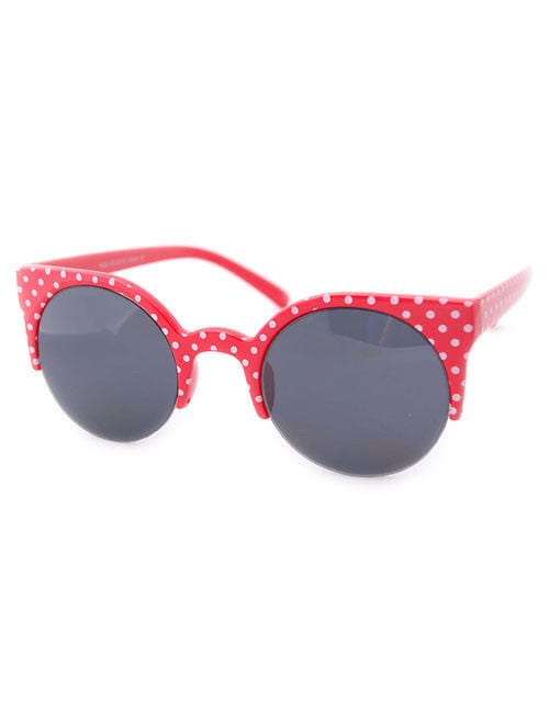 lolly red sunglasses