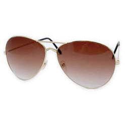mall cop gold sunglasses