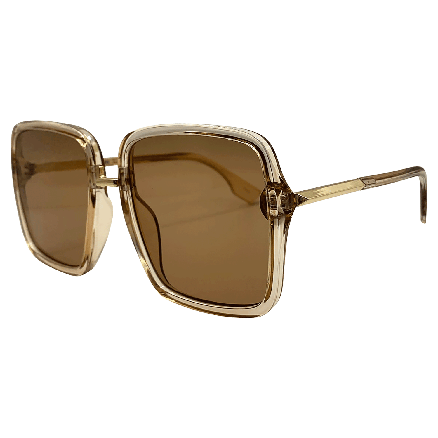 MANIFEST 70s Retro Oversized Sunglasses-Giant Vintage Eyewear