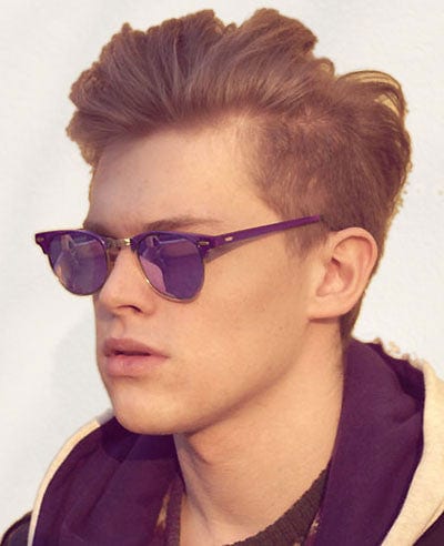 soho purple sunglasses