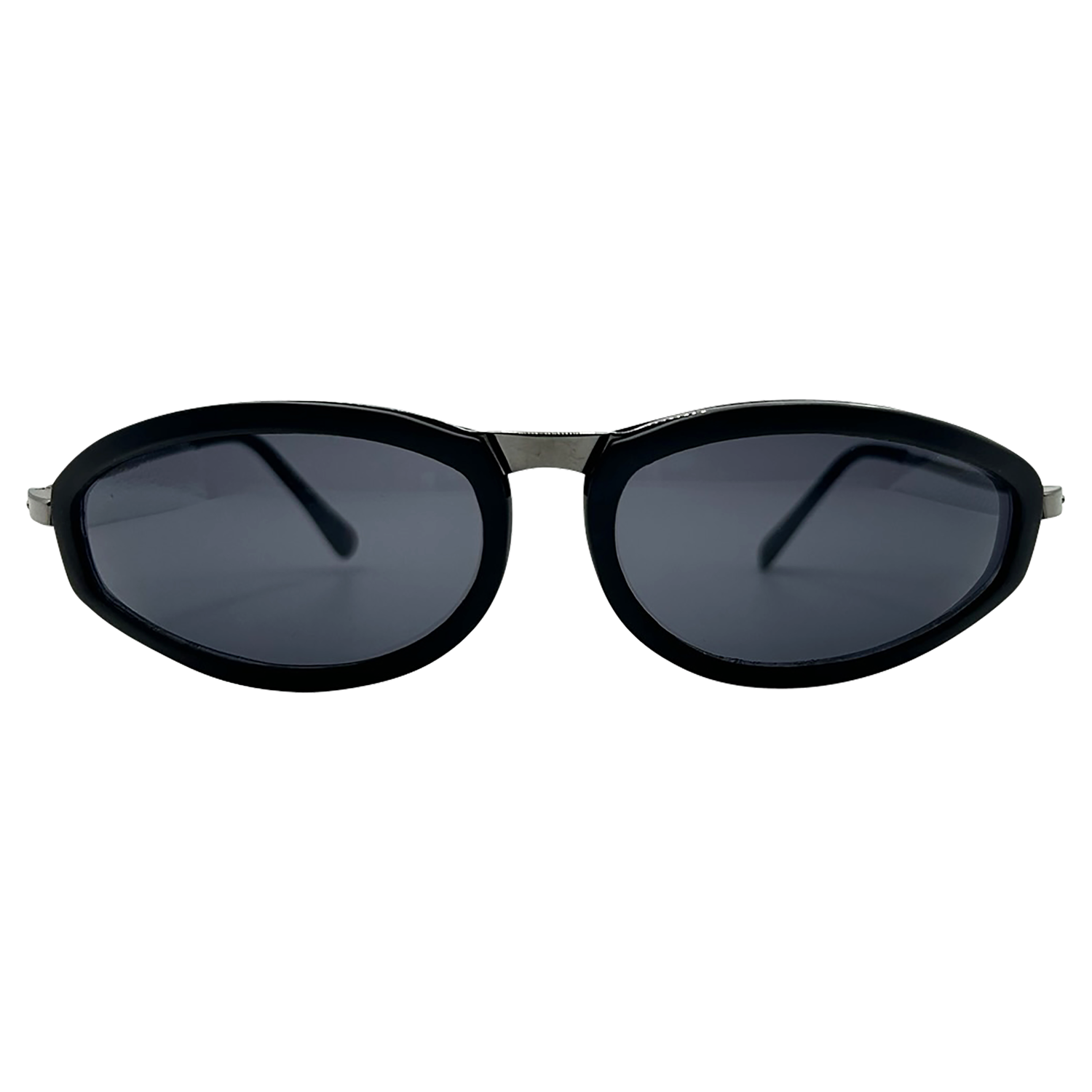 NEO Round SunglassesBlack-Giant Vintage Eyewear