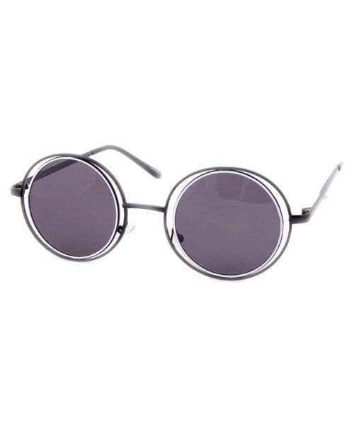 obscura white circle sunglasses