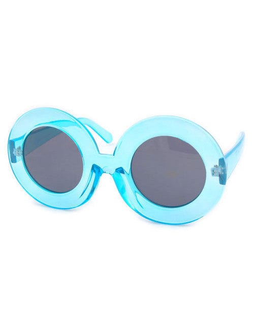 omg blue sunglasses