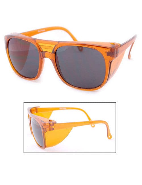 paco orange sunglasses