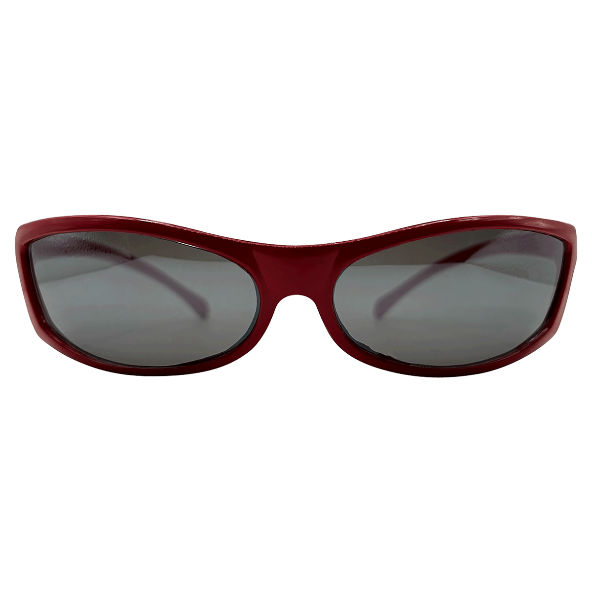 Shop PLEAZER Vintage Cat-Eye Sports Sunglasses for Women Red