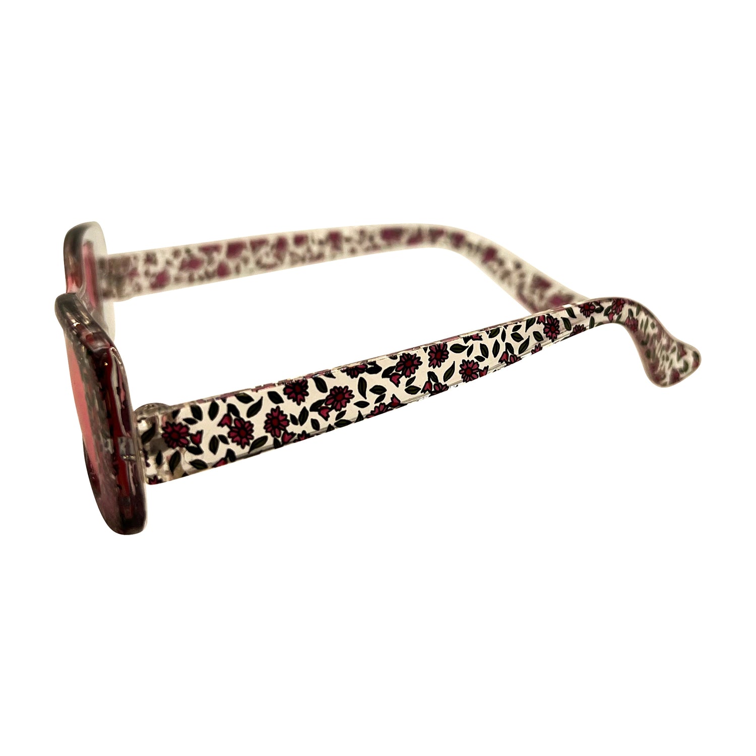 Kids ⭐️ POSIES Silver Pink Flower/Pink Square-Giant Vintage Eyewear