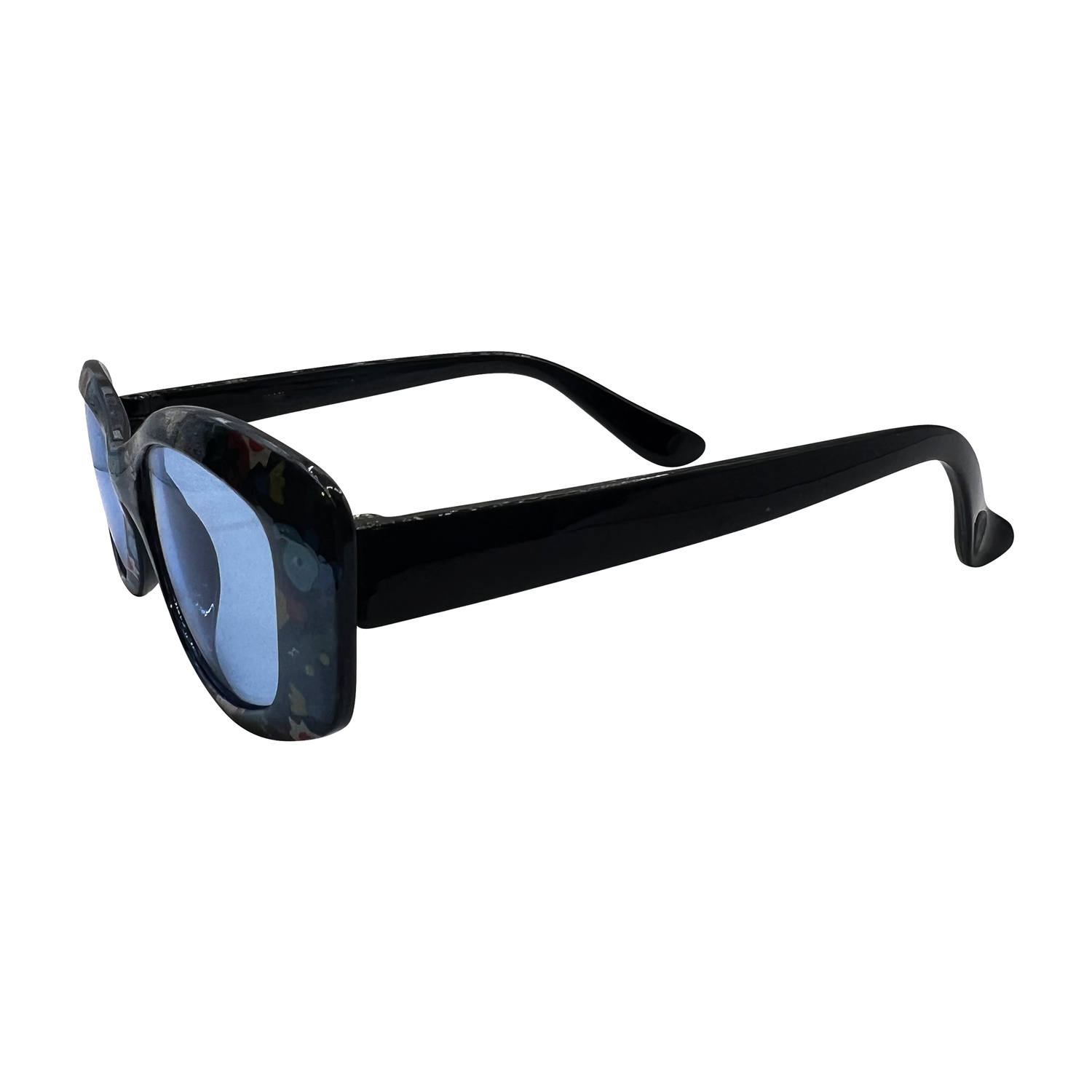 Kids ⭐️ PRINCESS Black/Blue Square-Giant Vintage Eyewear