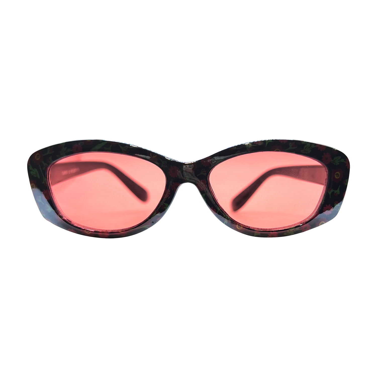 Kids ⭐️ PRINCESS Black/Red Square-Giant Vintage Eyewear