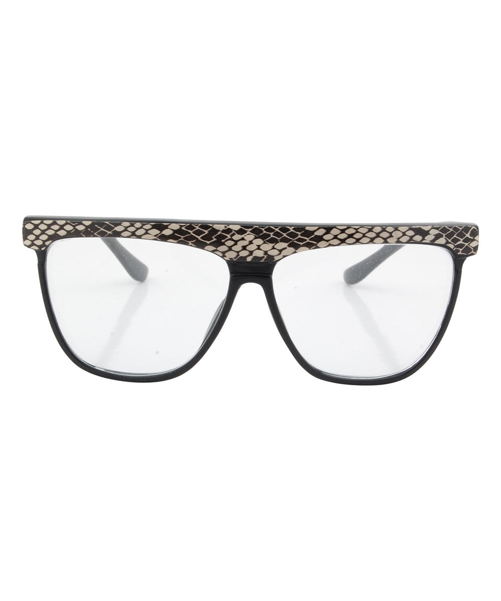 clear glasses