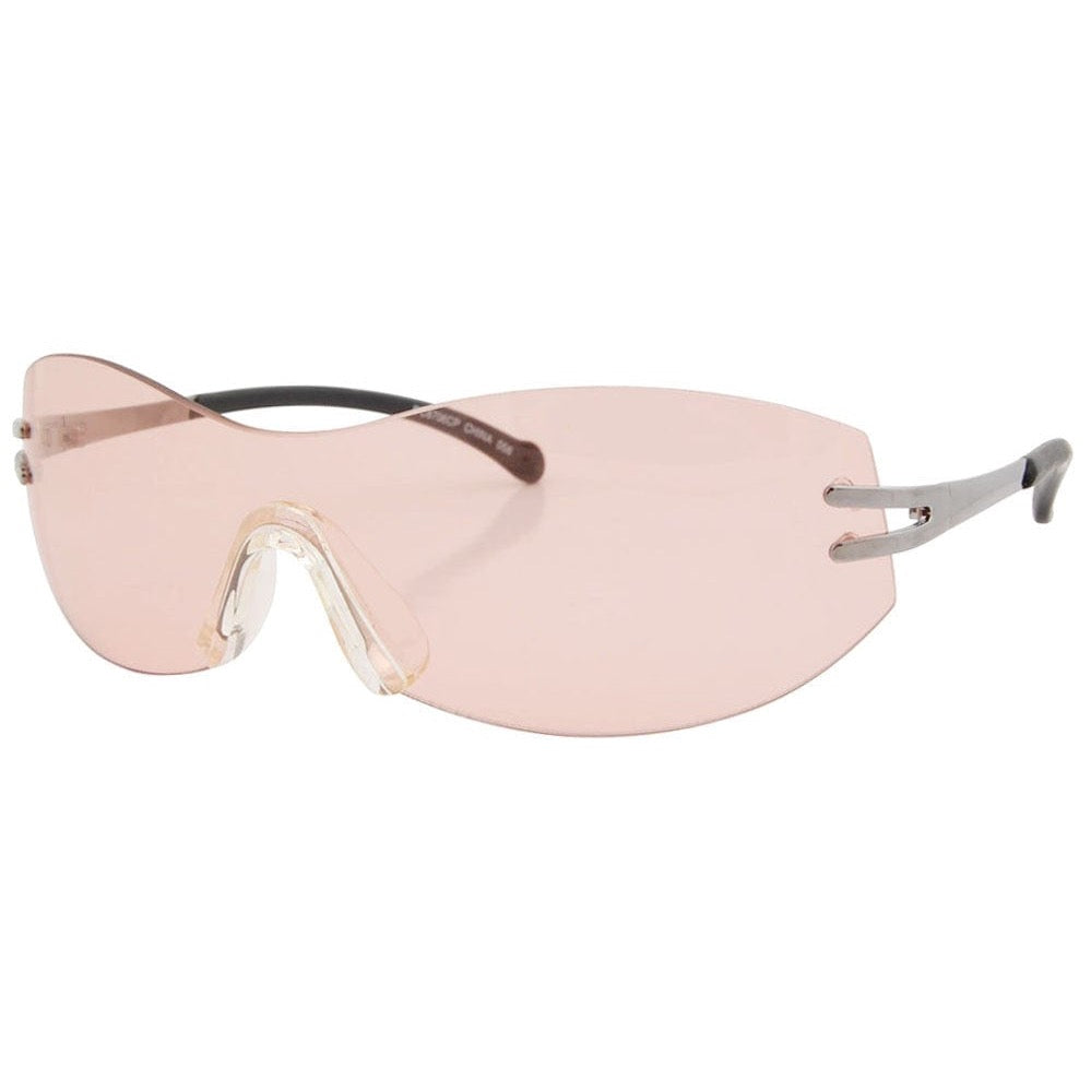 rimless sunglasses