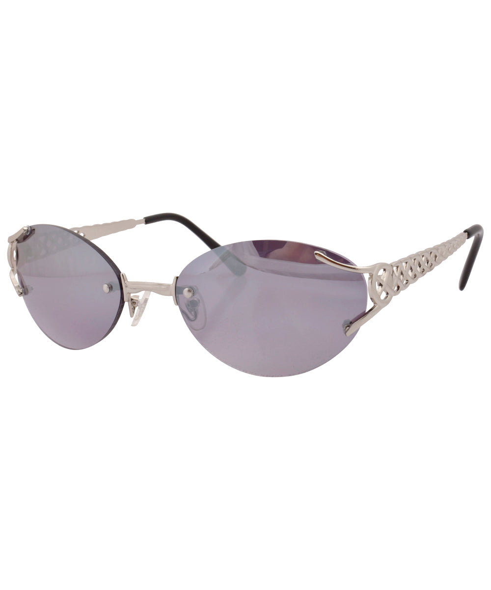 rimless sunglasses