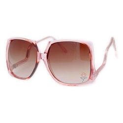 toots pink flower sunglasses