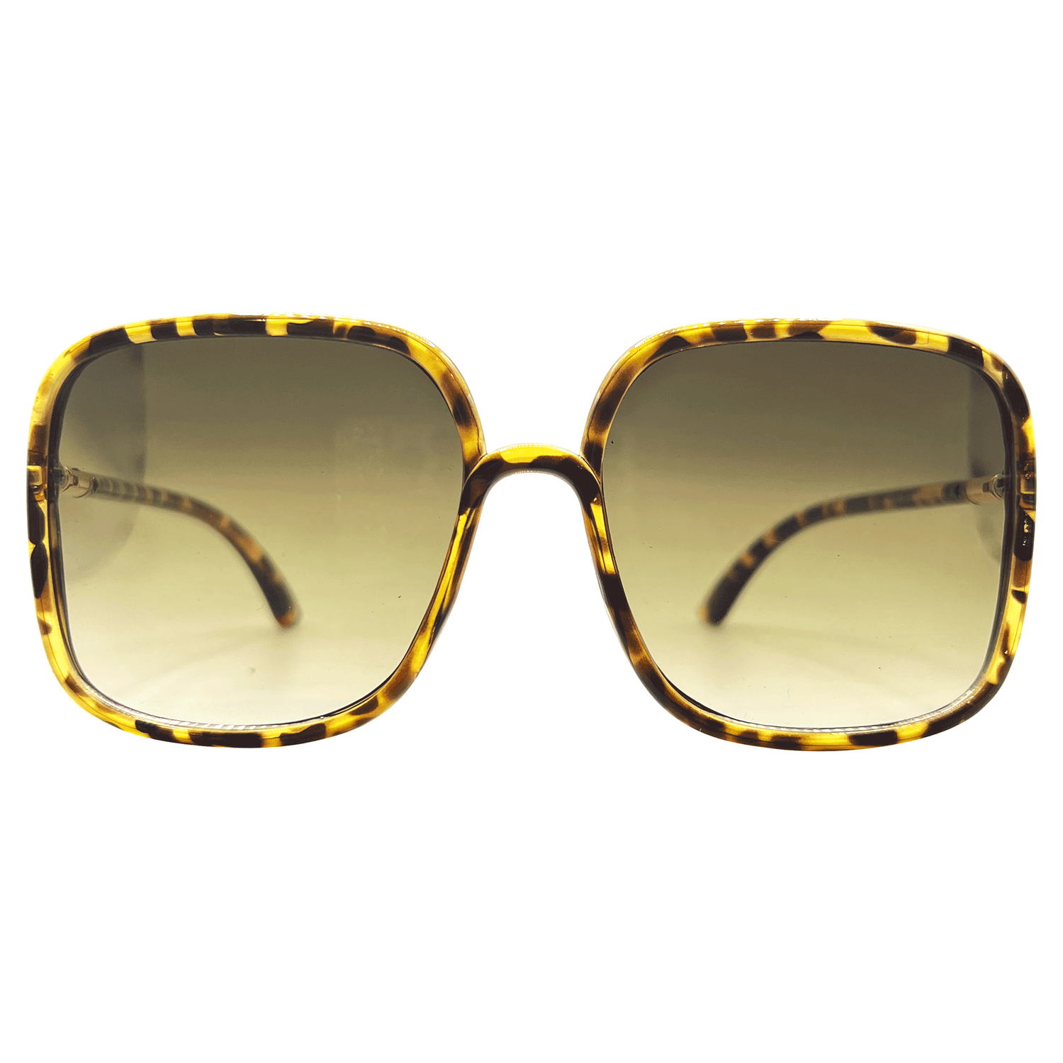 TOP NOTCH 70s Square SunglassesCalico-Giant Vintage Eyewear