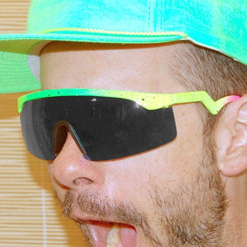 typhoon green yellow sunglasses