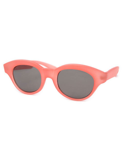 Fake red cat eye top glasses