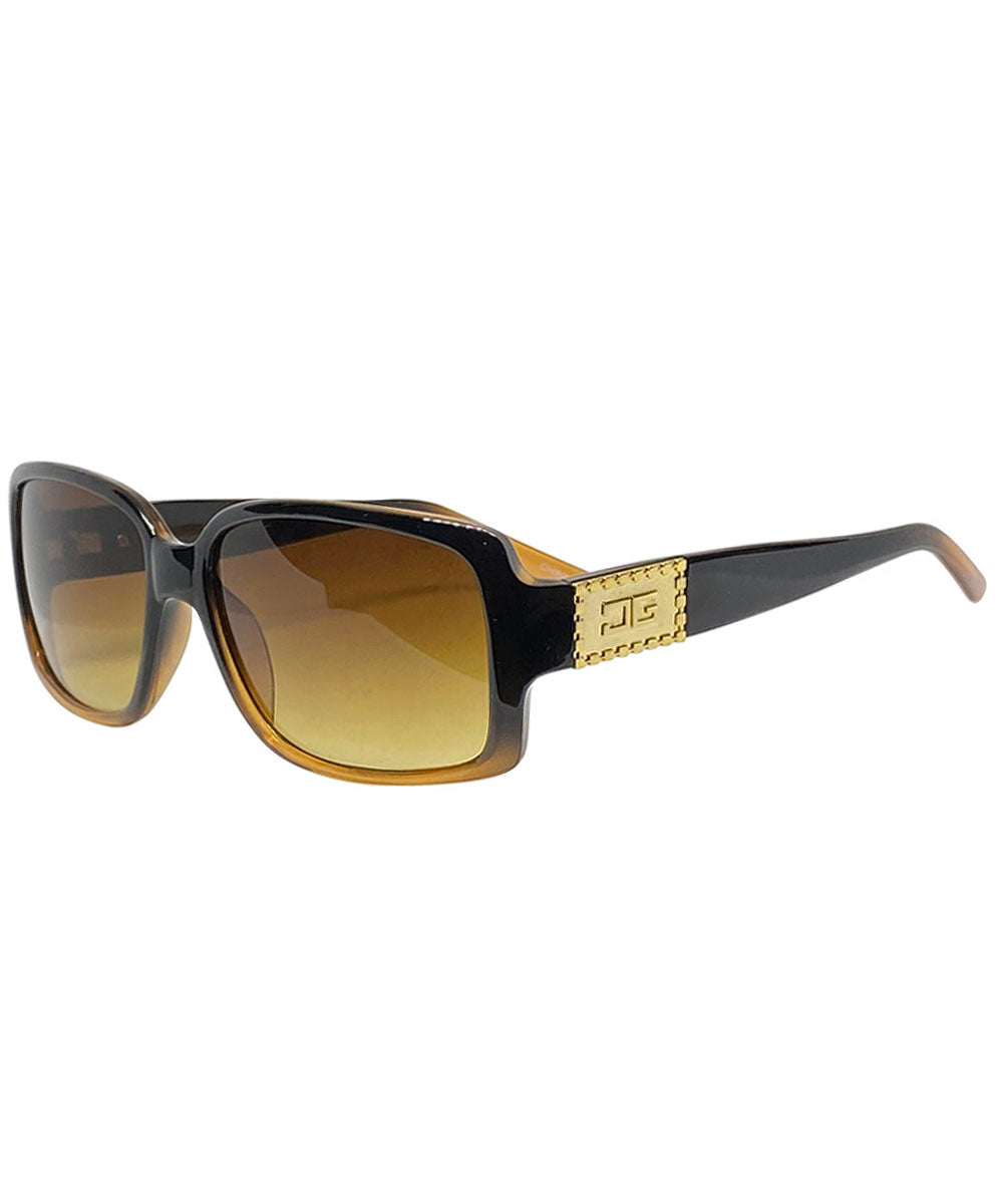 ZOILA black and sand-Giant Vintage Eyewear