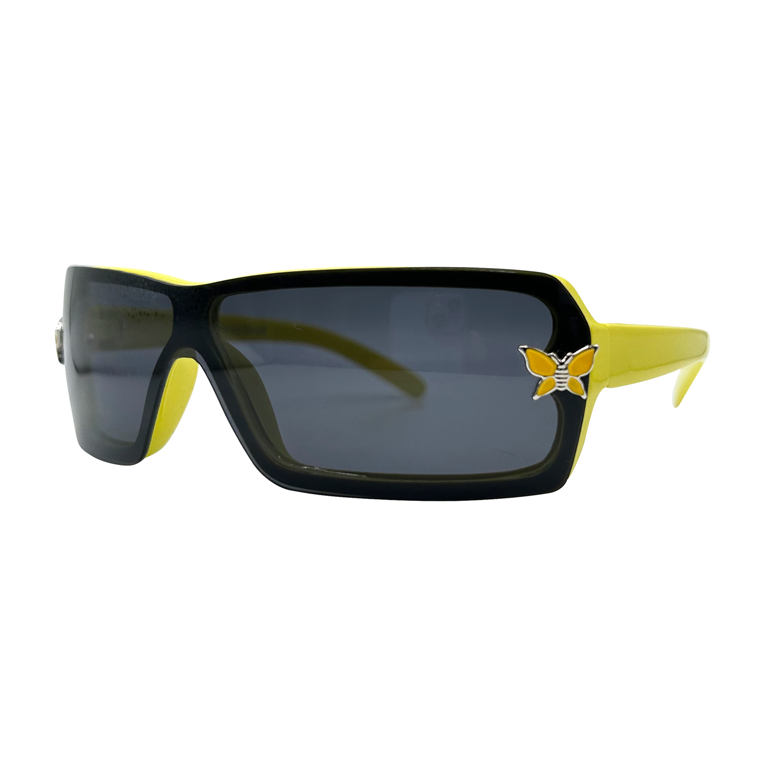 Kids ⭐️ CATERPILLAR ShieldYellow-Giant Vintage Eyewear