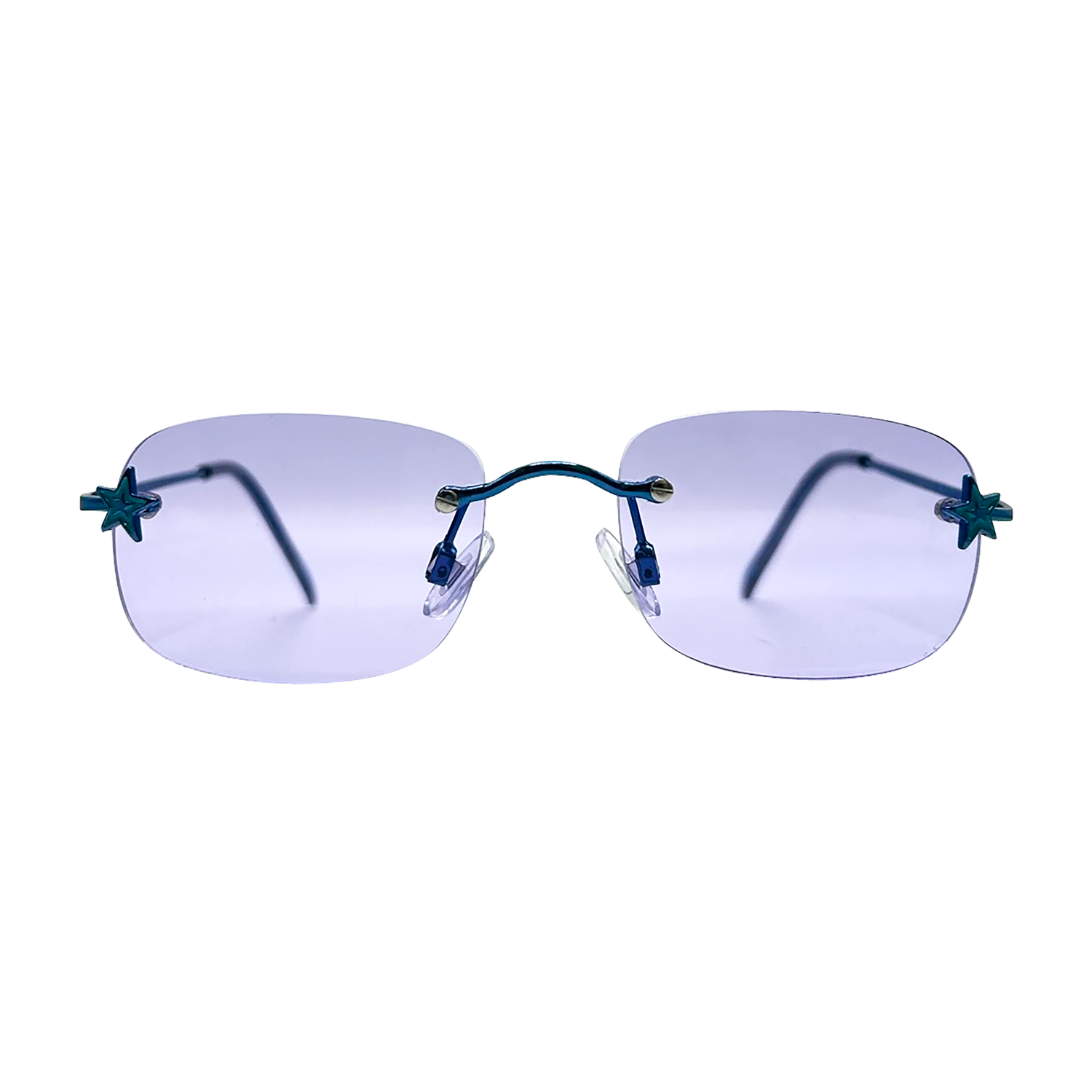 Kids ⭐️ SHOOTING STAR Y2K RimlessPurple-Giant Vintage Eyewear