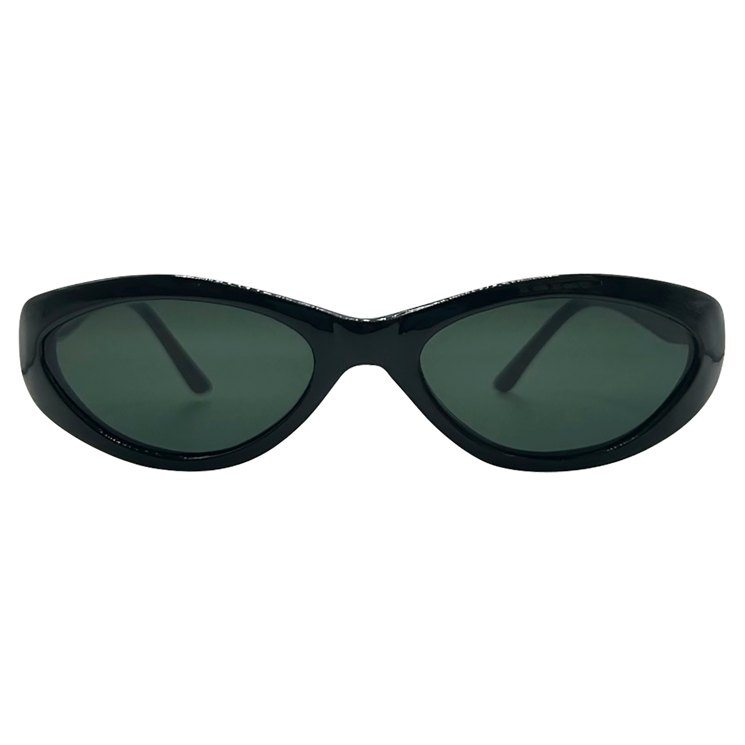 RAMBUTAN Oval Wrap Sunglasses-Giant Vintage Eyewear