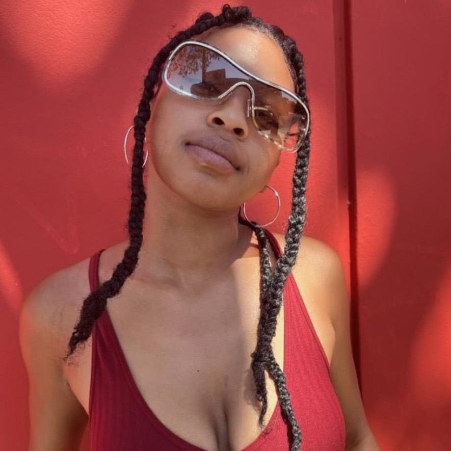 REDS Amber 70s Retro Sunglasses-Giant Vintage Eyewear