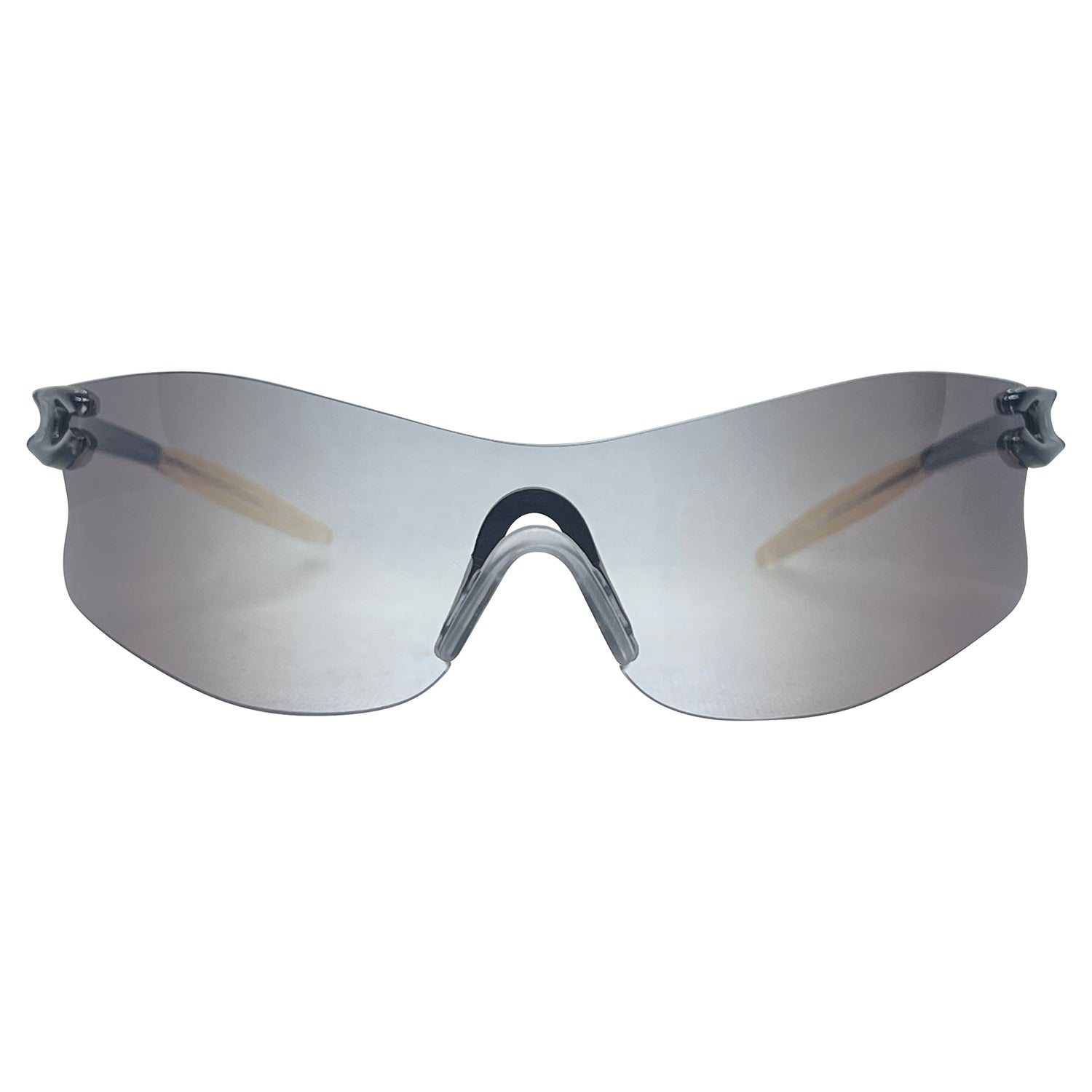 PUMA Smoke Sporty Shield Sunglasses-Giant Vintage Eyewear