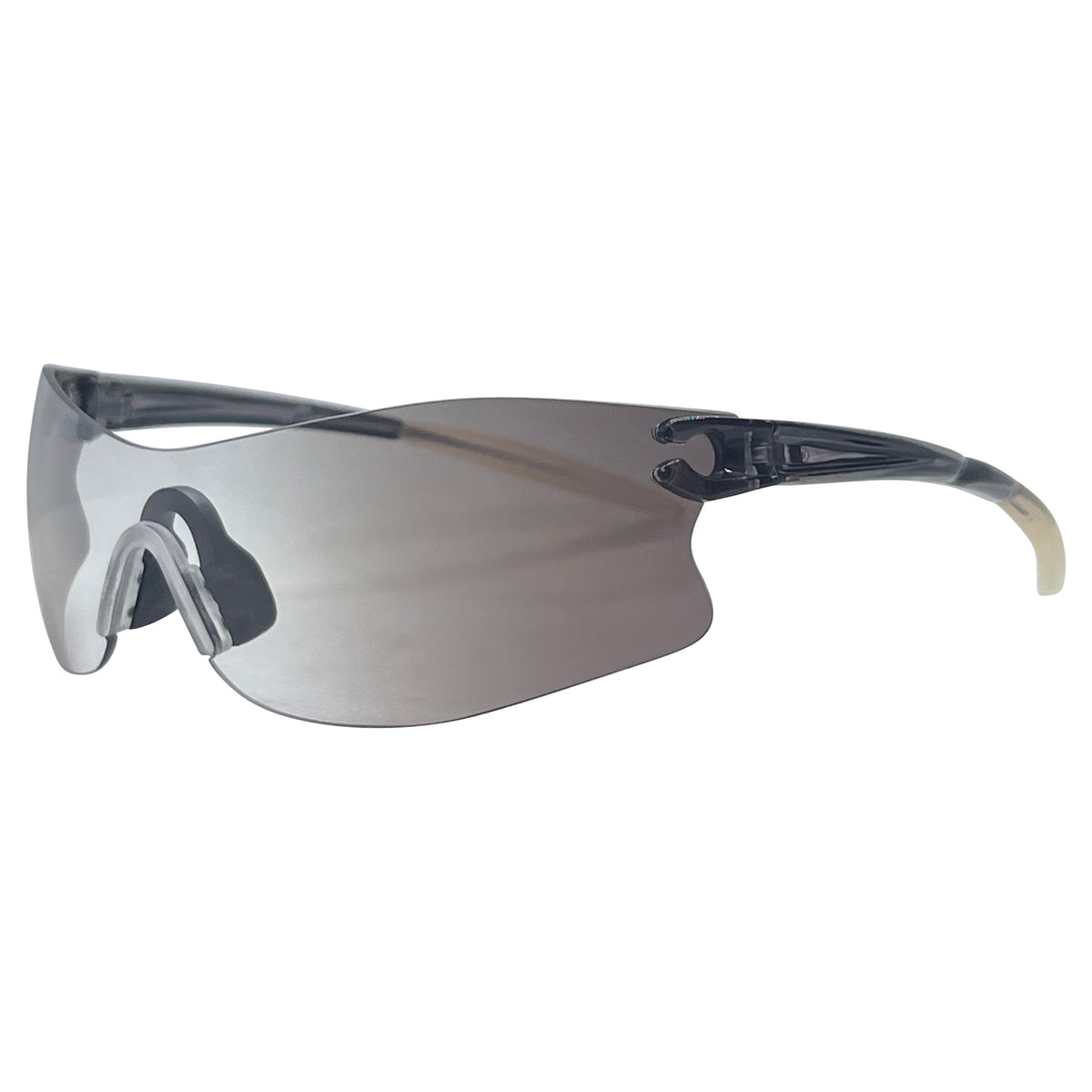 PUMA Smoke Sporty Shield Sunglasses-Giant Vintage Eyewear