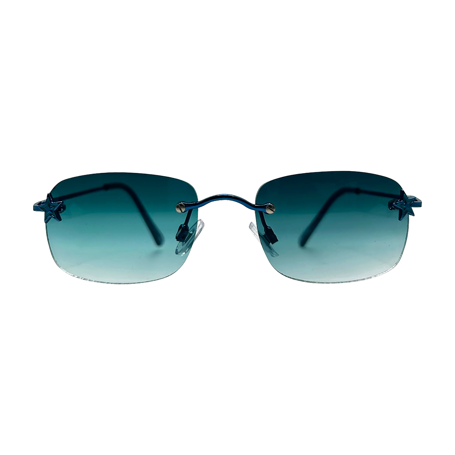 Kids ⭐️ SHOOTING STAR Y2K RimlessAqua-Giant Vintage Eyewear
