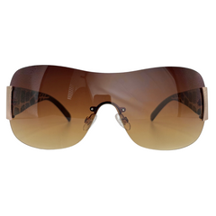 NASTY Rimless Y2K Shield Sunglasses-Giant Vintage Eyewear