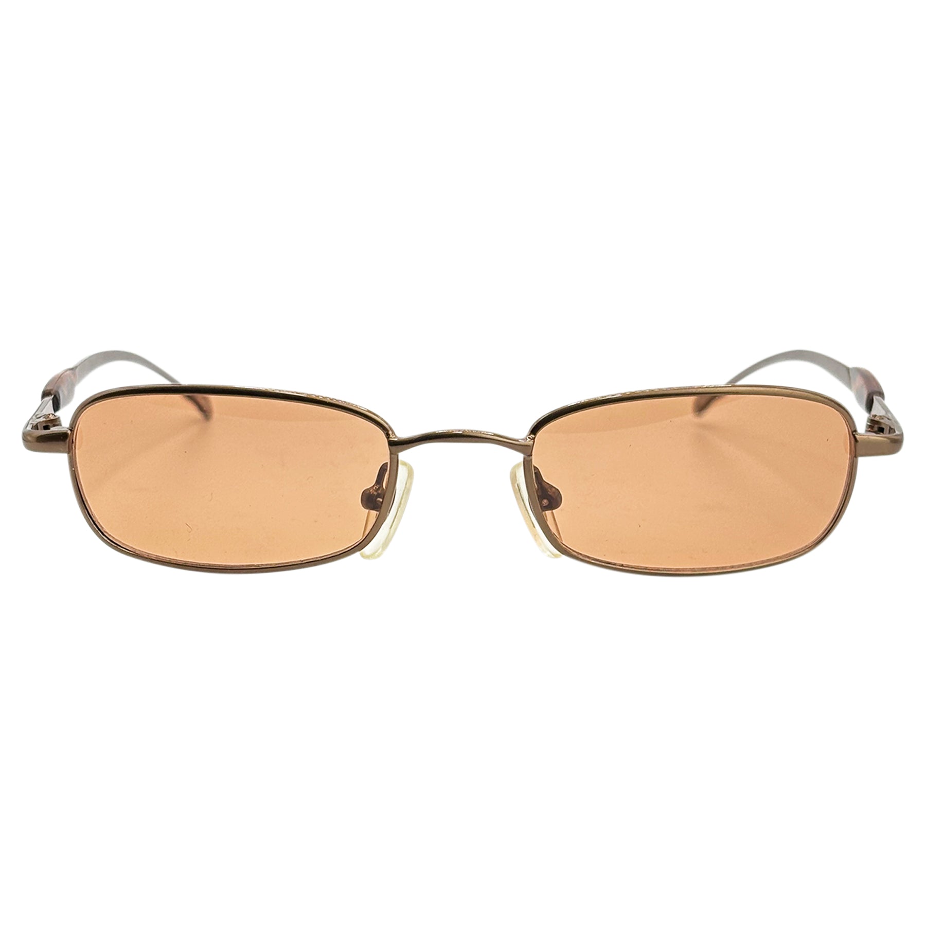 DIXIE Square 90's Metal Sunglasses | Giant Vintage Eyewear