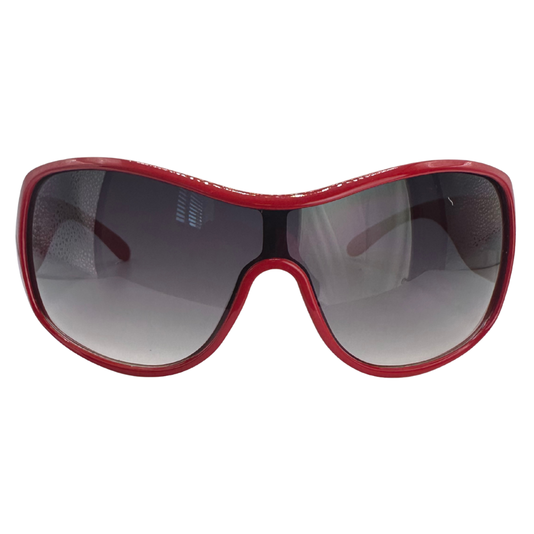 MAFIA Y2K Shield SunglassesRed-Giant Vintage Eyewear