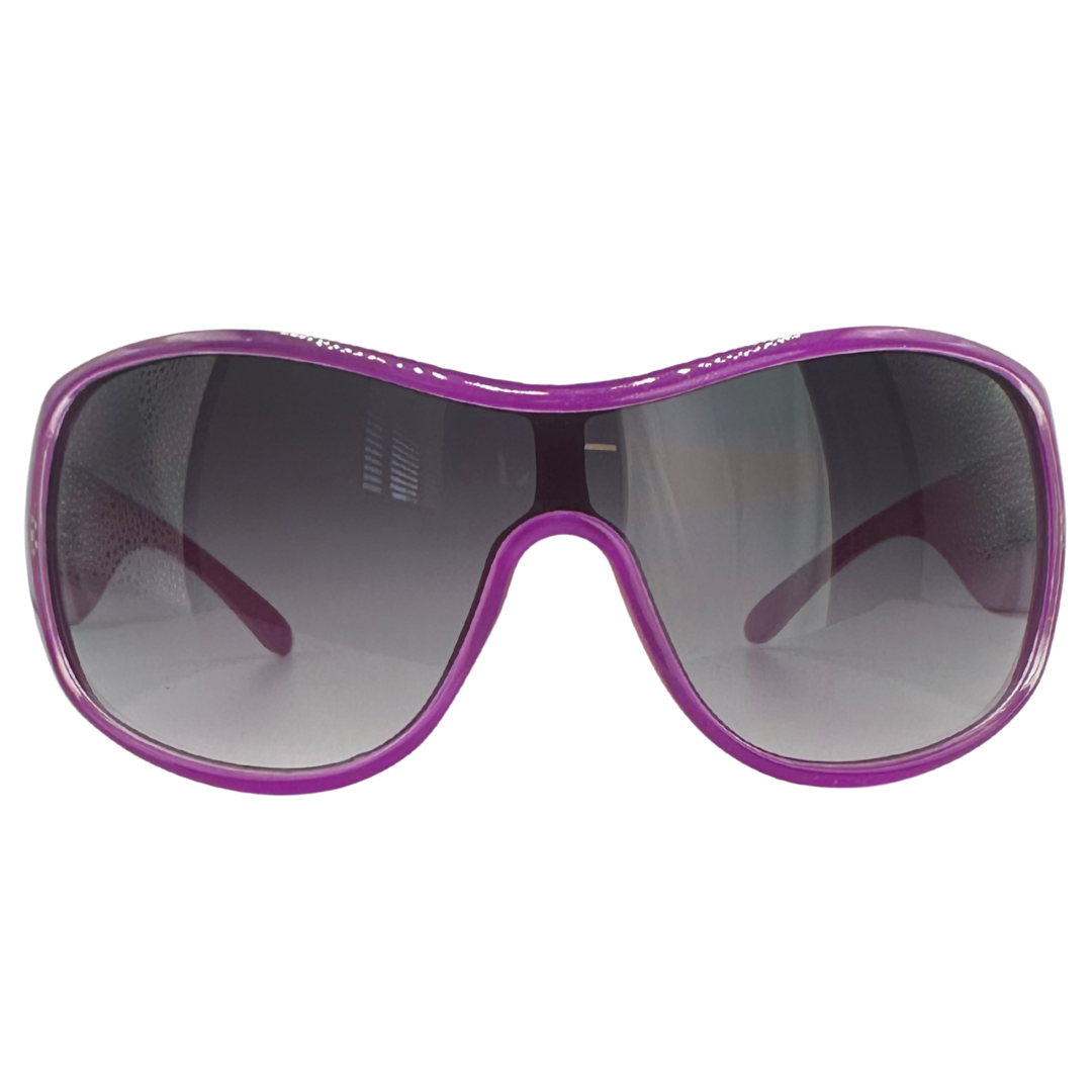 MAFIA Y2K Shield SunglassesPurple-Giant Vintage Eyewear