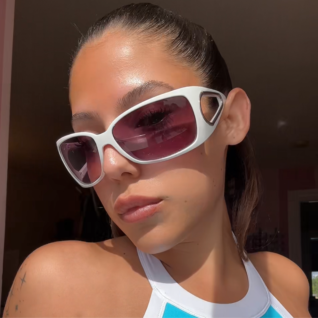 AUTOMATIC Shield Sunglasses-Giant Vintage Eyewear