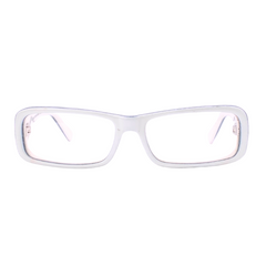 LICK IT Bayonetta Rectangle Clear Glasses-Giant Vintage Eyewear